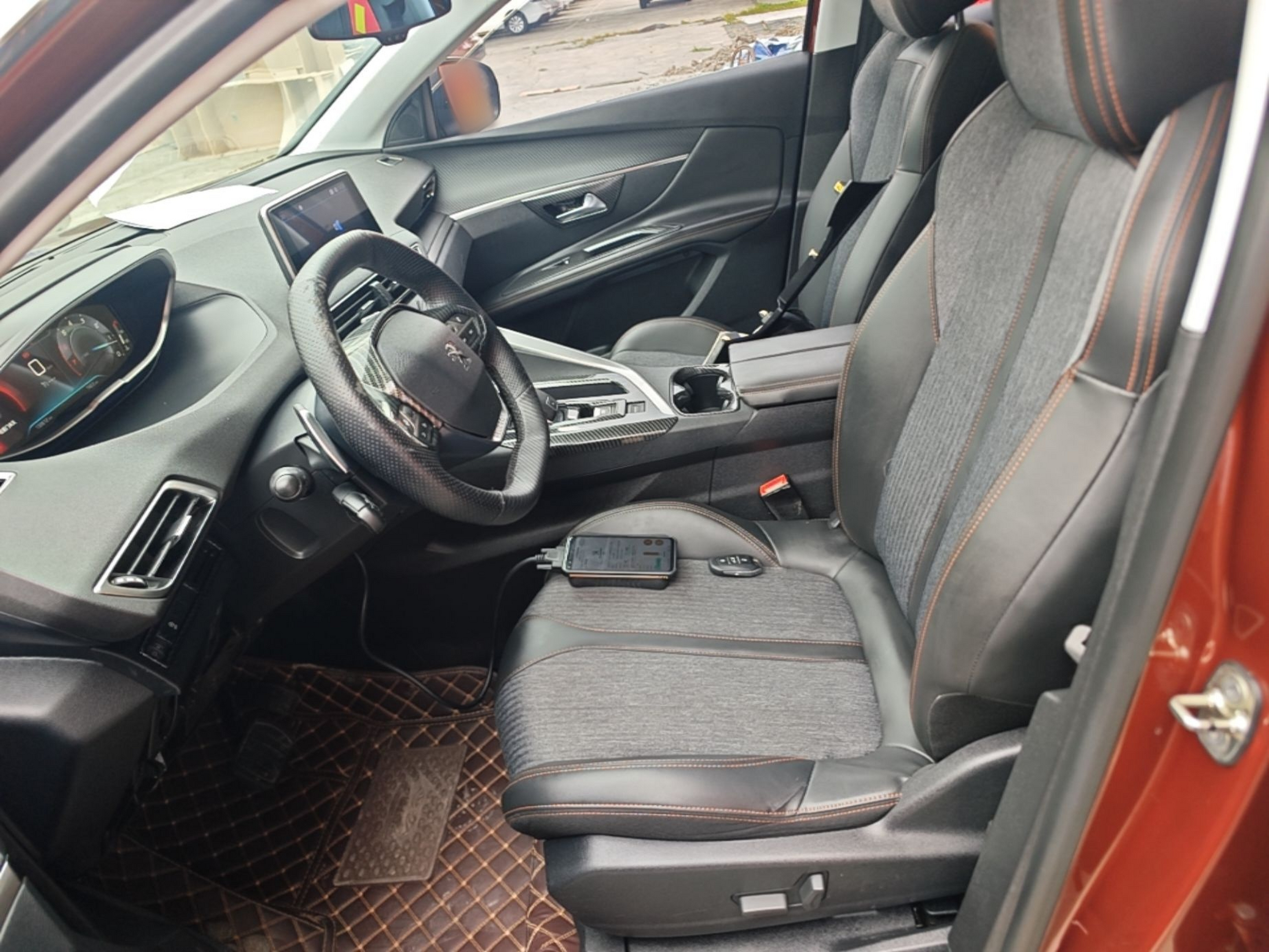 Avant de la voiture