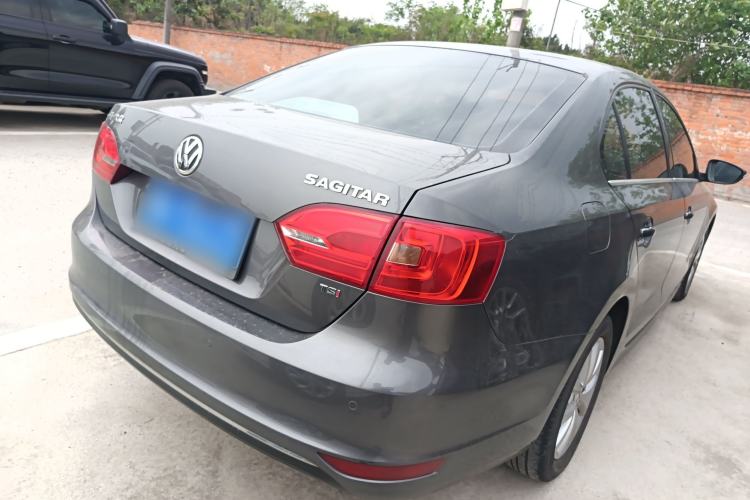 Used Volkswagen Sagitar 2012 1.4TSI Automatic Luxury Edition Rear Right 45 Deg
