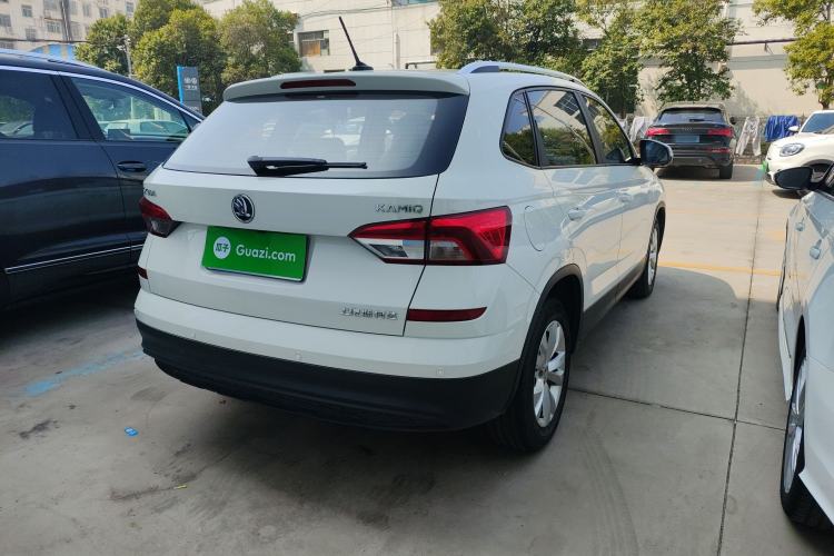 Used Skoda Kamiq 2018 1.5L Automatic Standard Version China V Emission Standard Rear Right 45 Deg