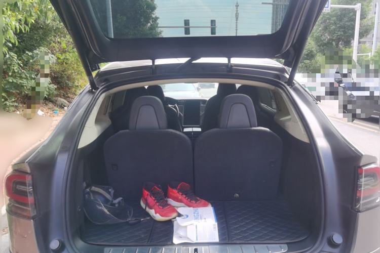 Used Tesla Model X 2017 X 100D Long Range Edition Trunk