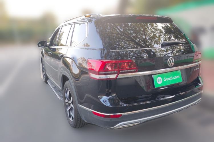 Used Volkswagen Teramont 2017 530 V6 Four-Wheel Drive Luxury Edition Rear Left 45 Deg