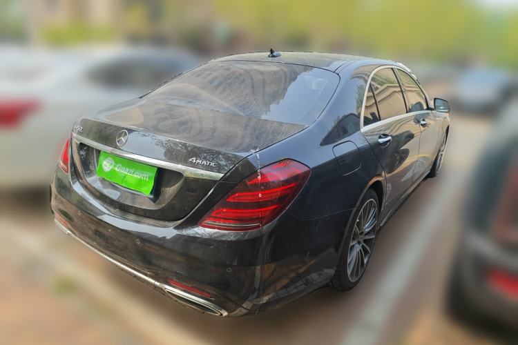 Used Mercedes-Benz S-Class 2019 S 450 L 4MATIC Rear Right 45 Deg
