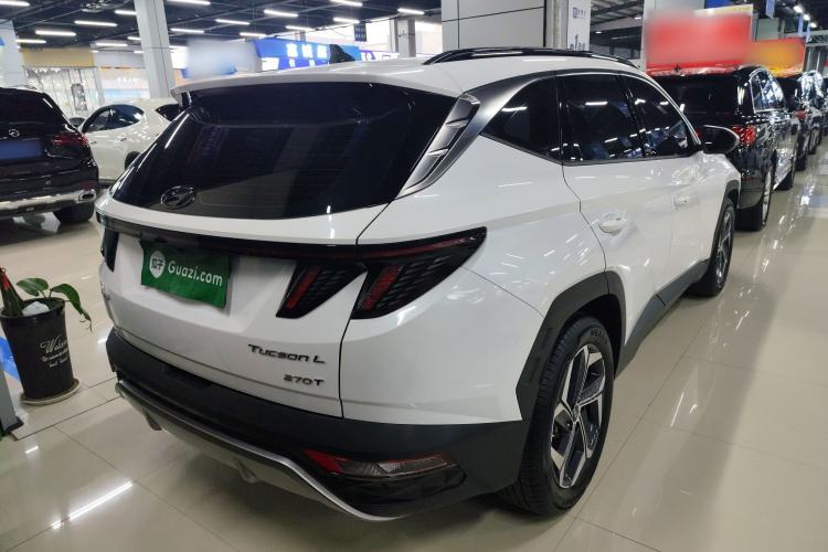 Used Hyundai Tucson 2023 Tucson L 1.5T Automatic Two-Wheel Drive DLX Luxury Edition Rear Right 45 Deg