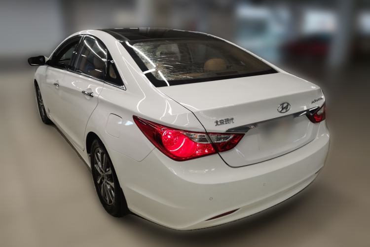Used Hyundai Sonata 2013 2.0L Automatic Prestige Edition Rear Left 45 Deg