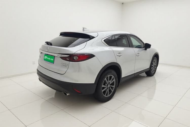 Used Mazda CX-4 2021 2.0L Automatic Two-Wheel Drive Blue Sky Dynamic Edition Rear Right 45 Deg