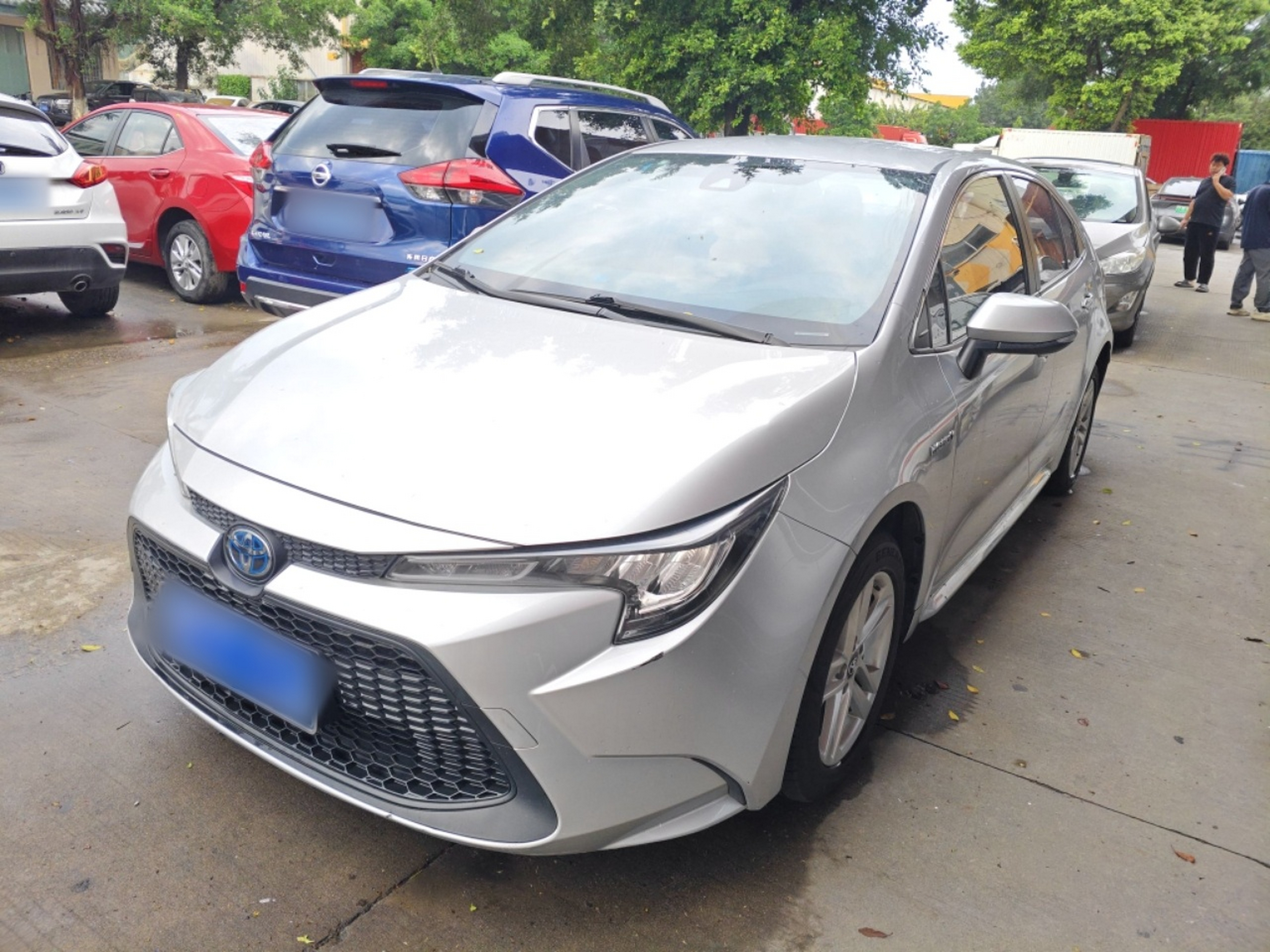 تحت مقدمة السيارة