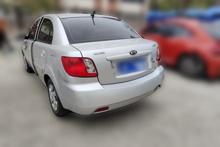 Used Kia Rio 2007 1.4L MT GL Rear Left 45 Deg