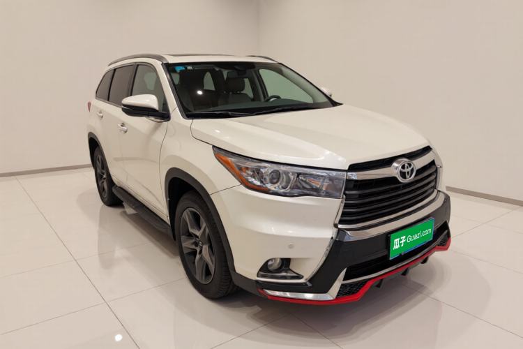 Used Toyota Highlander 2017 2.0T Four-Wheel Drive Luxury Edition 7 Seats Exterior 2