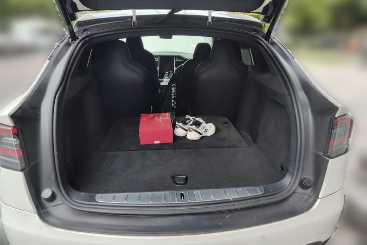 Used Tesla Model X 2017 X 100D Long Range Edition Trunk