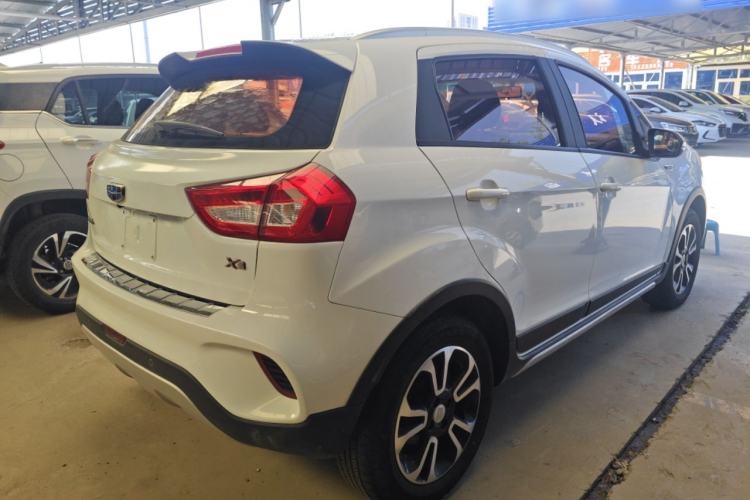 Used Geely Auto Vision X3 2017 1.5L Manual Elite Model Rear Right 45 Deg