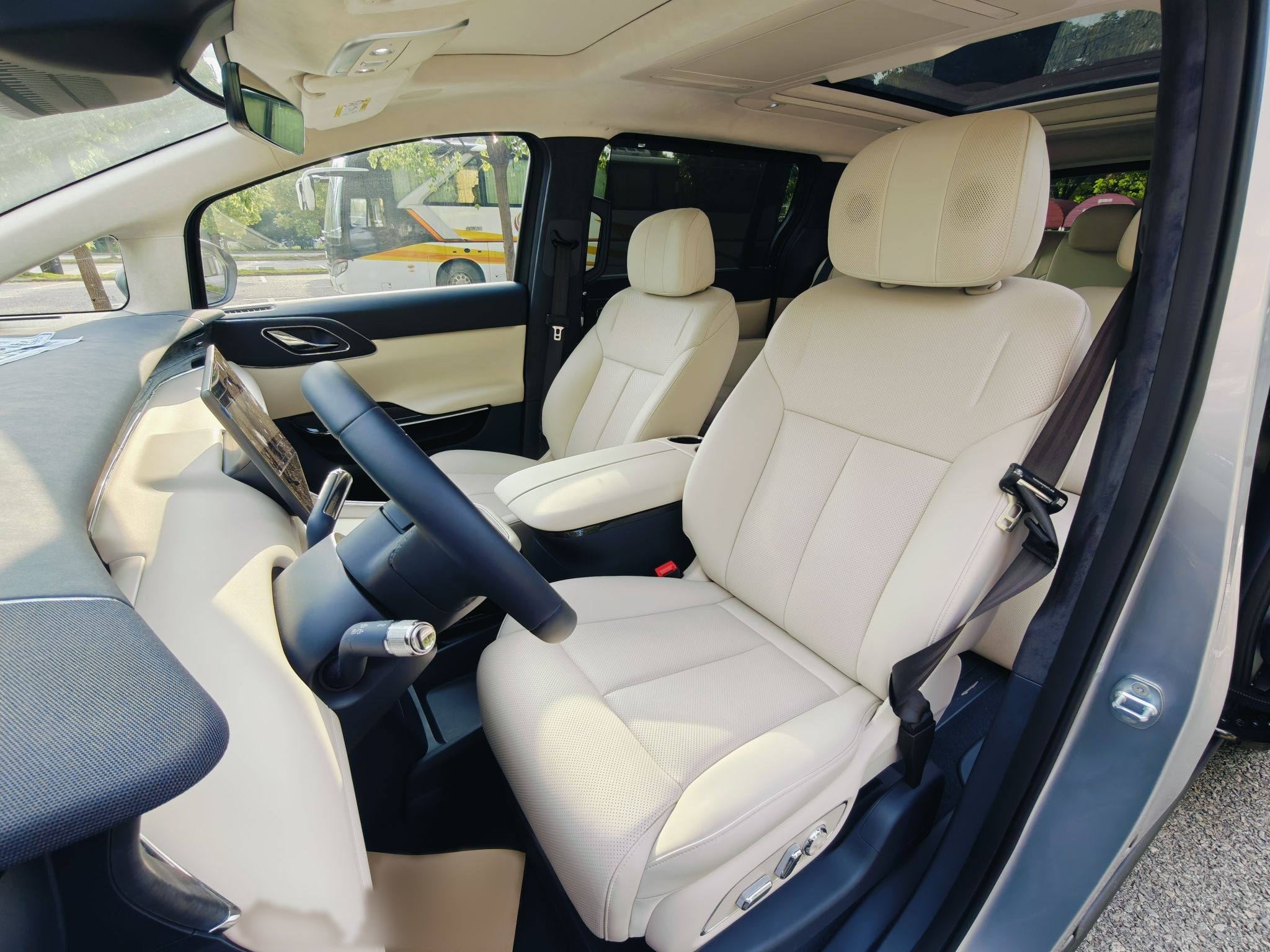 Avant de la voiture