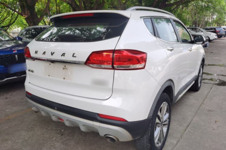 Used Haval H2s 2018 Blue Label 1.5T Dual-Clutch Luxury Model Rear Right 45 Deg