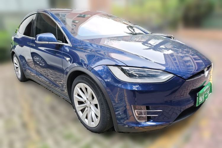 Used Tesla Model X 2016 X 75D Front Right 45 Deg