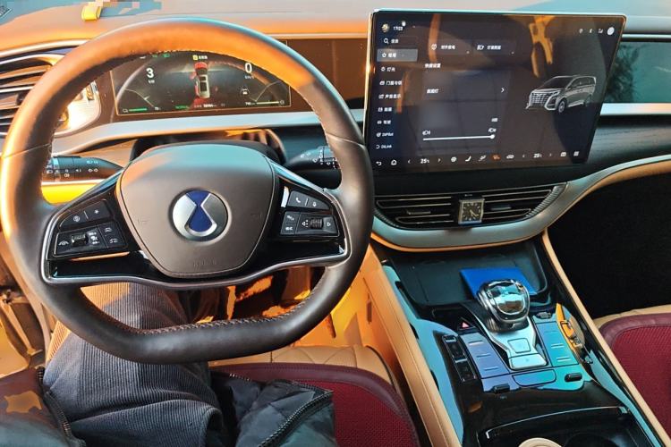 Used Denza D9 2024 DM-i 980 Four-Wheel Drive Prestige Model Steering Wheel