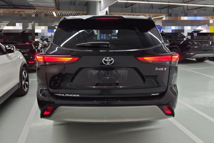 Used Toyota Highlander 2022 380T Four-Wheel Drive Prestige Edition 7-Seater Rear