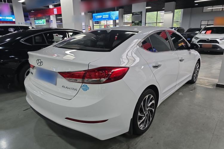 Used Hyundai Elantra (6th Generation / Lingdong) 2020 1.5L CVT Smart & Stylish – Elite Version Rear Right 45 Deg