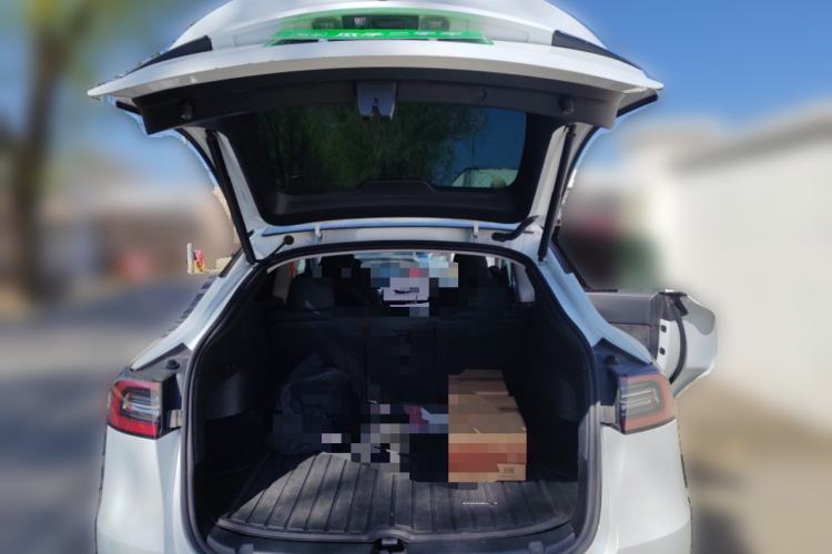 Used Tesla Model Y 2022 Revised Version Long-Range All-Wheel Drive Trunk