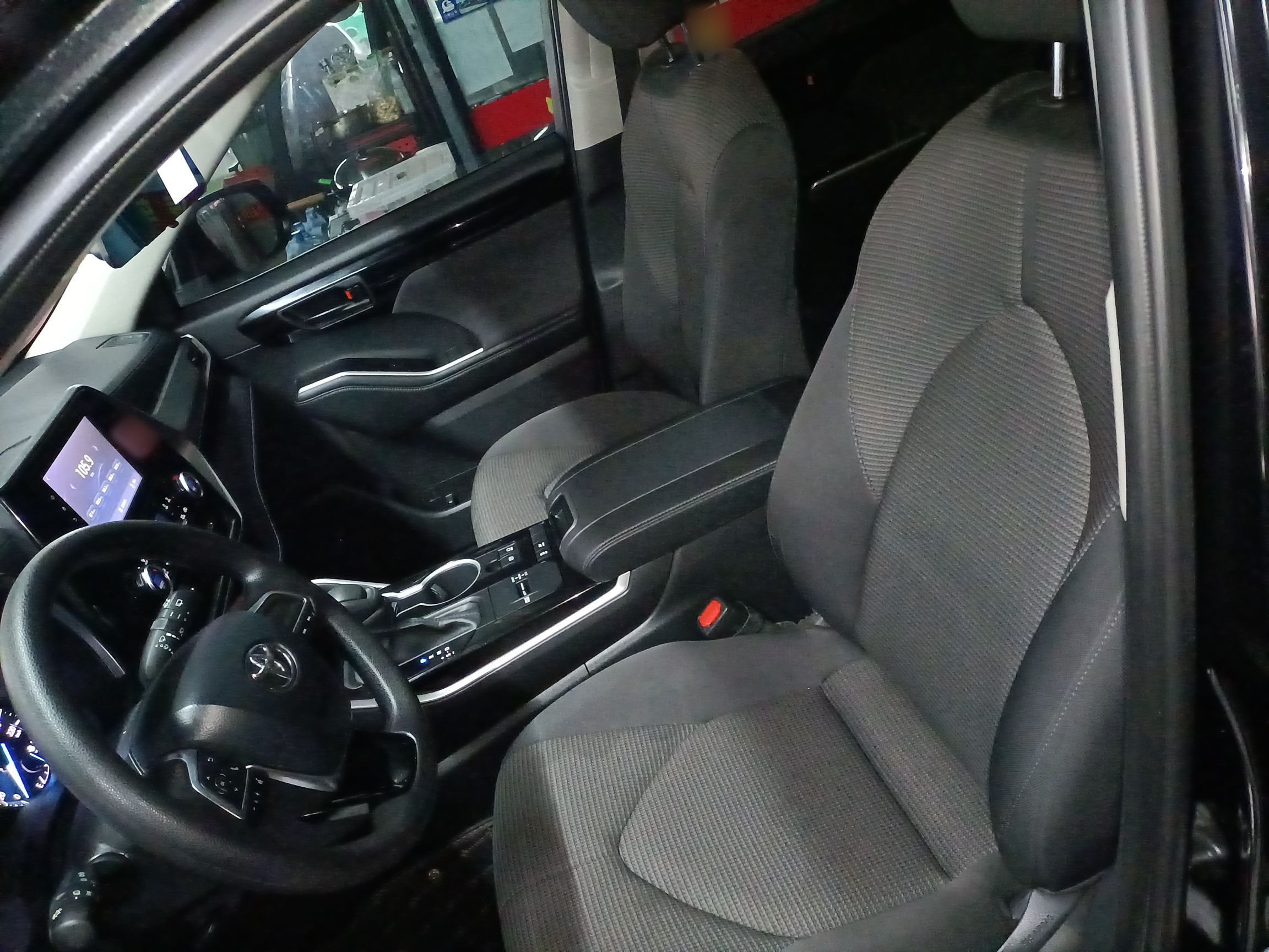 Avant de la voiture