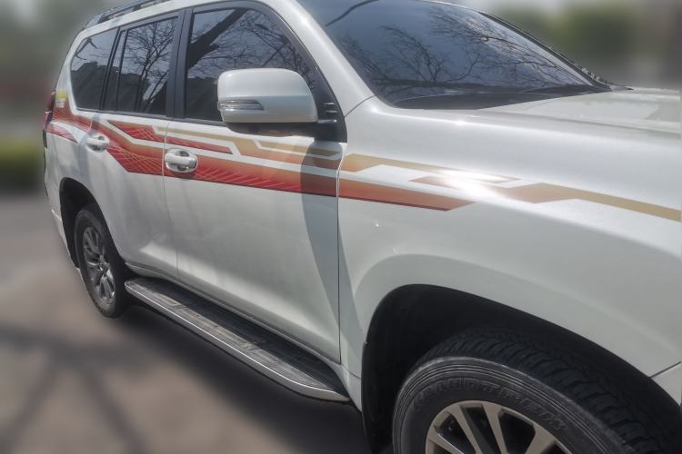 Used Toyota Prado 2019 3.5L Automatic TX-L Deluxe Edition with Rear-Mounted Spare Tire Front Right 45 Deg