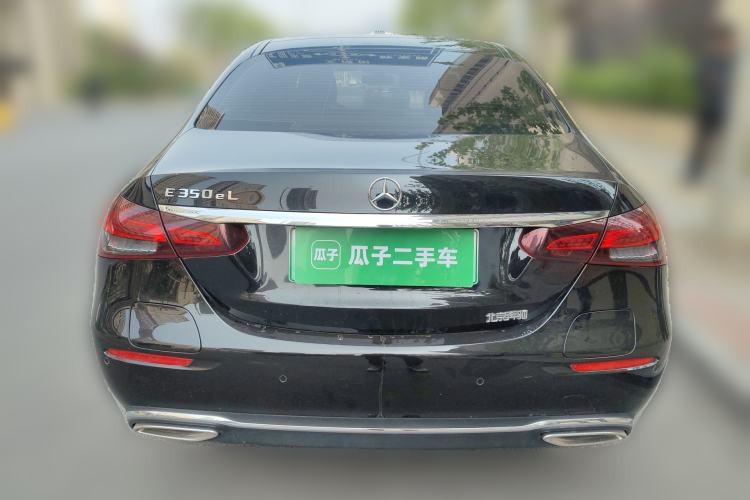 Used Mercedes-Benz E-Class New Energy 2022 Second Facelift E 350 e L Plug-in Hybrid Sedan Rear