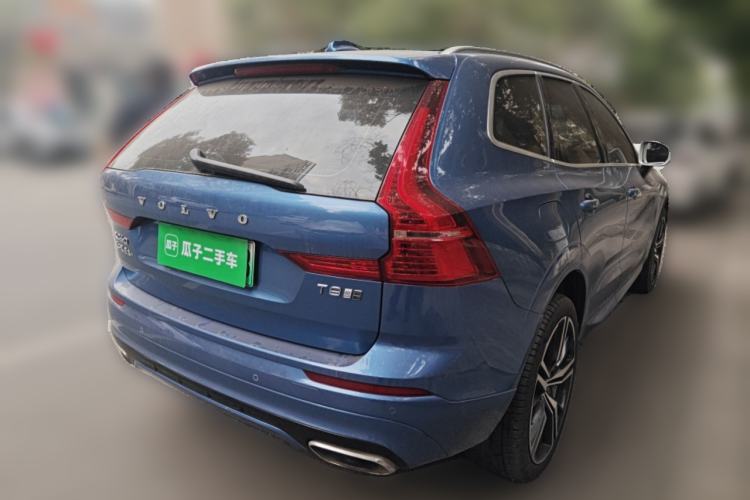Used Volvo XC60 New Energy 2019 T8 E-Drive Hybrid Intelligent Luxury Sport Edition China VI Rear Right 45 Deg