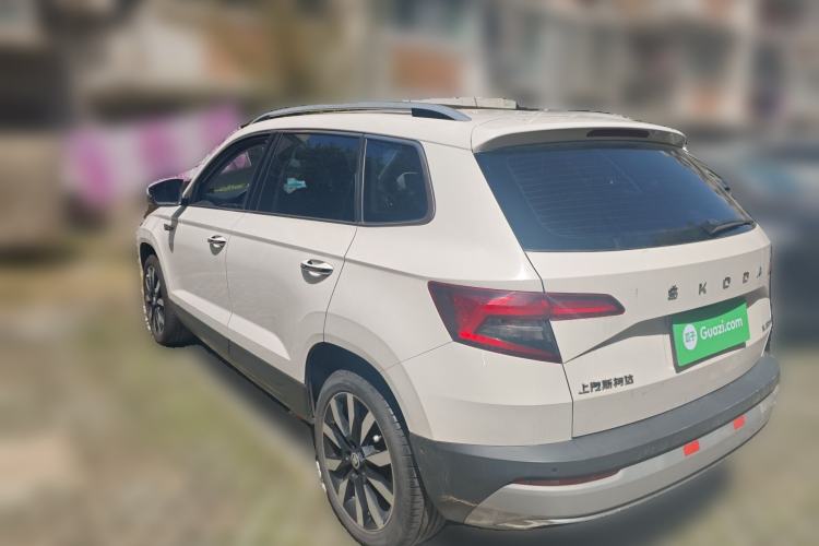 Used Skoda Karoq 2021 TSI280 Luxury Edition Rear Left 45 Deg
