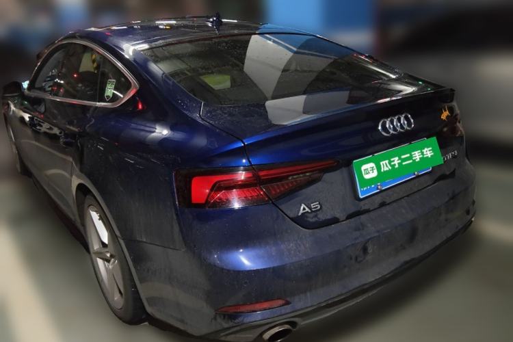 Used Audi A5 2019 Sportback 40 TFSI Fashion Model Rear Left 45 Deg