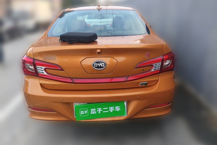 Used BYD Qin New Energy 2014 1.5T Cool Black Knight Flagship Model Rear