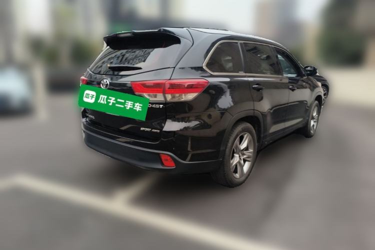 Used Toyota Highlander 2018 2.0T Four-Wheel Drive Luxury Version 7 Seats China VI Standard Rear Right 45 Deg