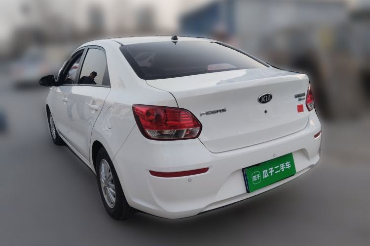 Used Kia Pegas 2019 1.4L Automatic Value Edition National Emission Standard V Rear Left 45 Deg