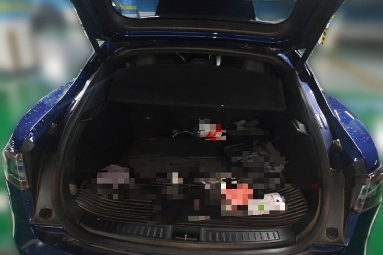 Used Tesla Model S 2017 S 75D Standard Range Edition Trunk