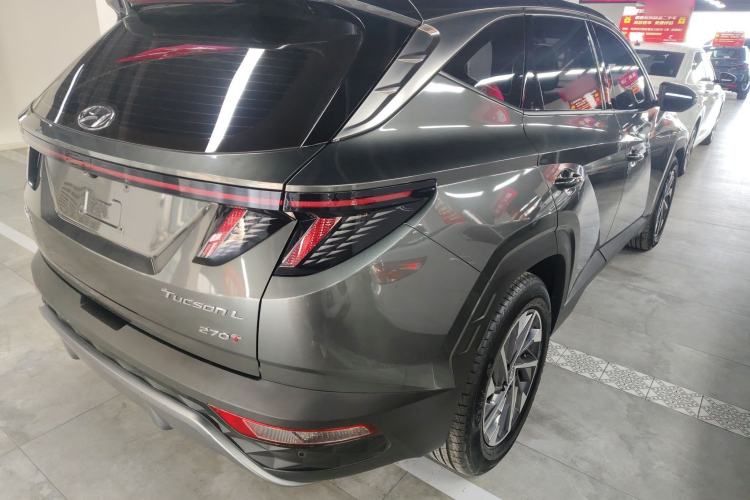 Used Hyundai Tucson 2021 Tucson L 1.5T DCT GLX Elite Edition Rear Right 45 Deg