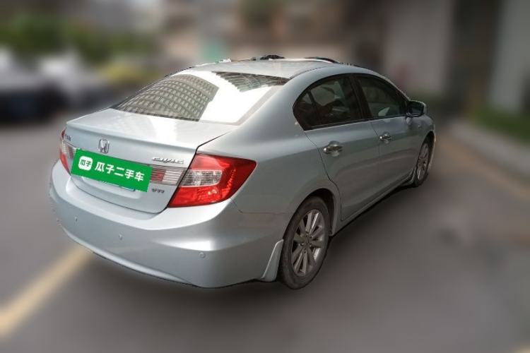 Used Honda Civic 2012 1.8L automatic luxury edition Rear Right 45 Deg