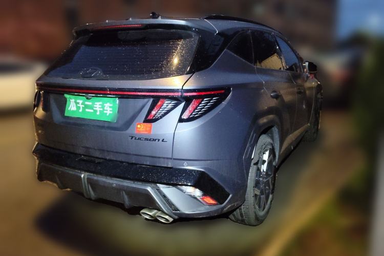Used Hyundai Tucson 2025 Tucson L 1.5T Elite Edition N-Line Rear Right 45 Deg