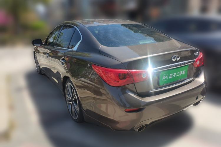 Used Infiniti Q50 2014 3.5L Hybrid Flagship Edition Rear Left 45 Deg