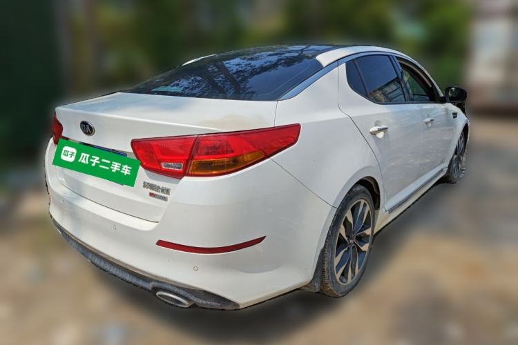 Used Kia K5 2014 2.0L Automatic LUXURY Rear Right 45 Deg