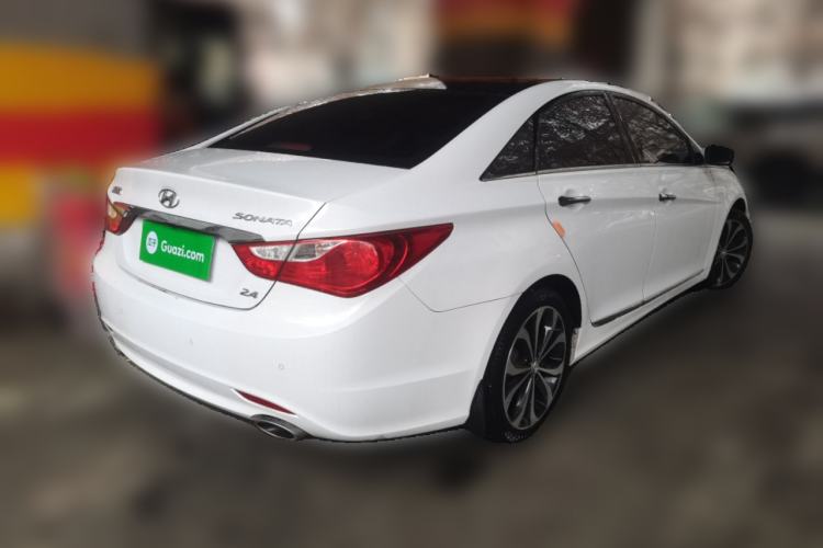 Used Hyundai Sonata 2014 2.4L Automatic Luxury Version China IV Standard Rear Right 45 Deg