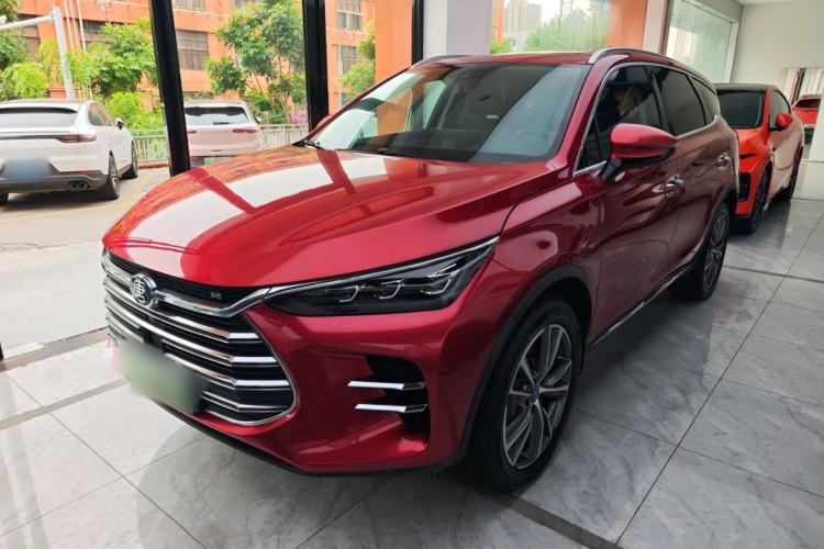 Used BYD Tang New Energy 2018 DM 2.0T All-Wheel Drive Smart Connectivity Luxury Model 7 Seats China V Emission Standard