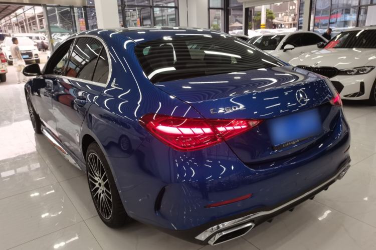 Used Mercedes-Benz C-Class 2022 C 260 L Sport Edition Rear Left 45 Deg