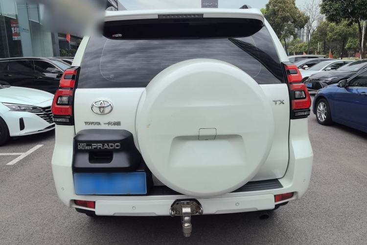 Used Toyota Prado 2018 3.5L Automatic TX-L with Rear-Mounted Spare Tire

