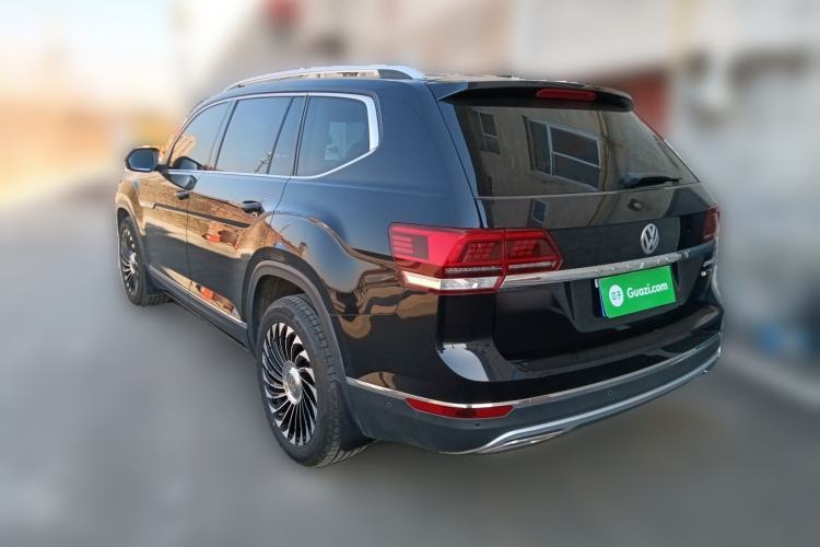 Used Volkswagen Teramont 2017 380TSI Four-Wheel Drive Luxury Edition Rear Left 45 Deg