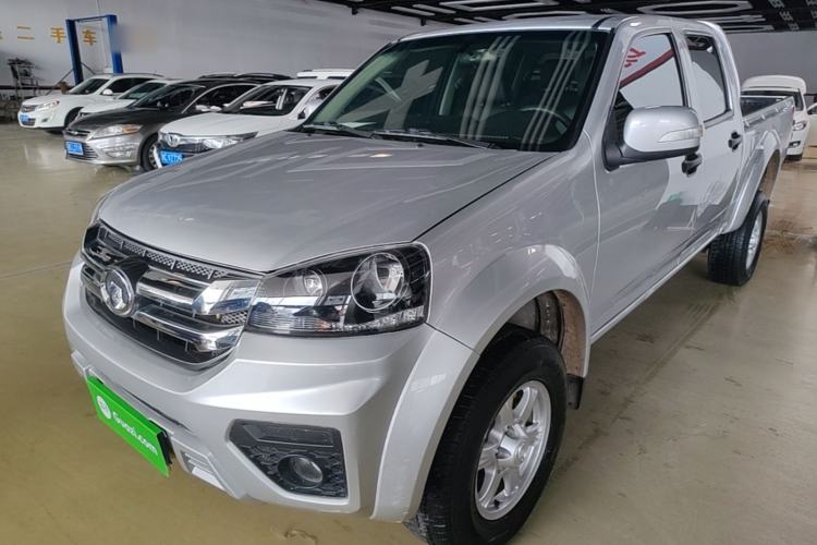 Used Great Wall Wingle 5 2021 2.0T Diesel 4x4 Elite Edition Flatbed Cargo Box China VI Standard GW4D20M