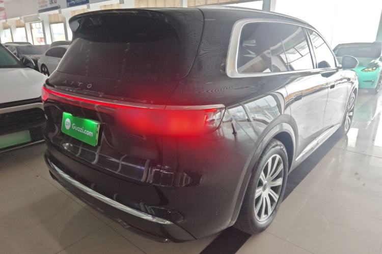 Used Hima AITO M8 2025 Model Pure Electric Max+ Five-Seat Long-Range Version Rear Right 45 Deg