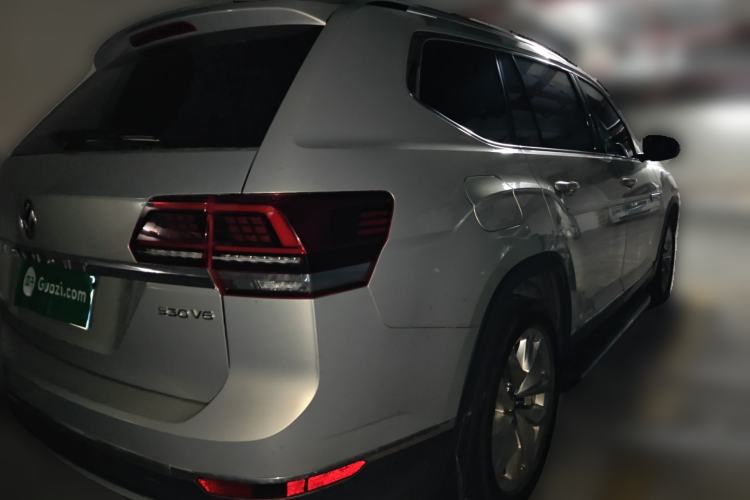 Used Volkswagen Teramont 2017 530 V6 Four-Wheel Drive Flagship Edition Rear Right 45 Deg