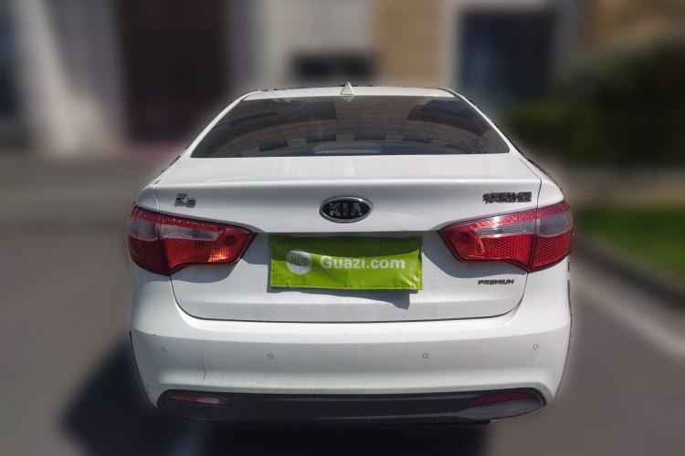 Used Kia K2 2011 Sedan 1.6L Automatic Transmission Premium Rear