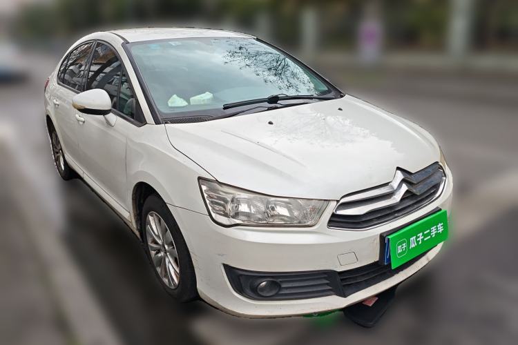 Used Citroen C-Quatre 2016 Classic Sedan 1.6L Manual CNG Front Right 45 Deg