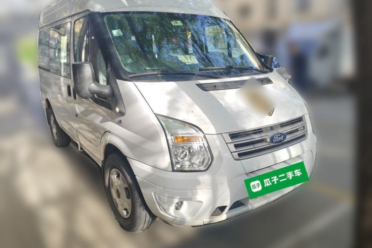 Used Ford Transit Custom 2013 2.4T Diesel Economical Logistics Vehicle Short Wheelbase Mid-Roof China III Standard
