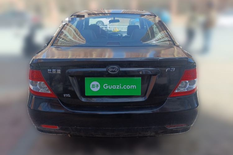 Used BYD F3 2015 Energy-Efficient Model 1.5L Manual Comfort Edition Rear