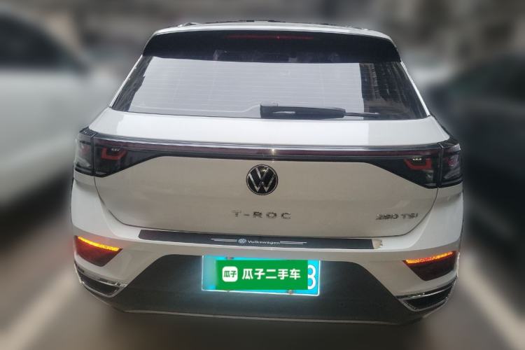 Used Volkswagen T-ROC 2023 280TSI DSG Two-Wheel Drive Time Edition Rear