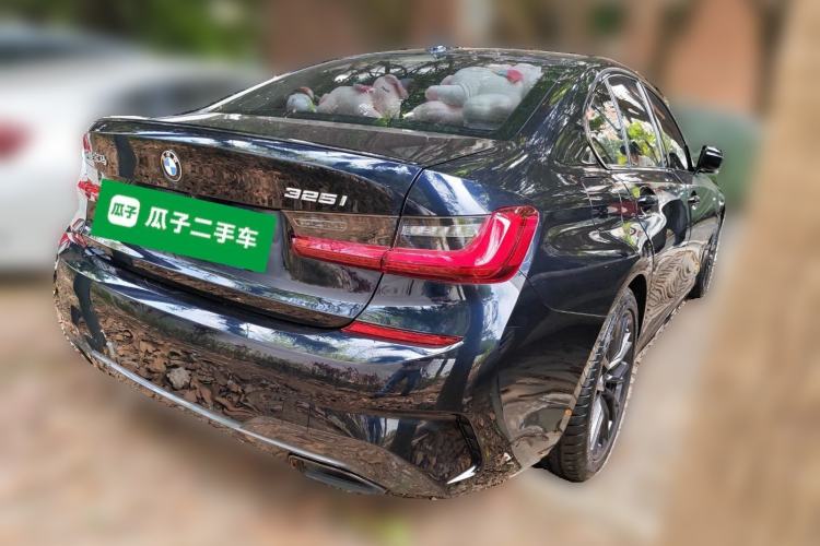 Used BMW 3 Series 2022 325i M Sport Night Edition Package Rear Right 45 Deg